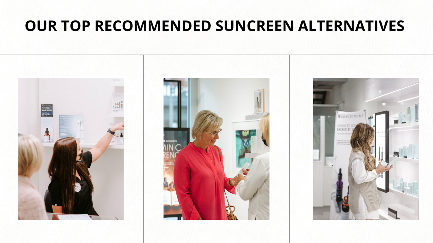 EltaMD Sunscreen Alternatives in Canada | London Plastic Surgery