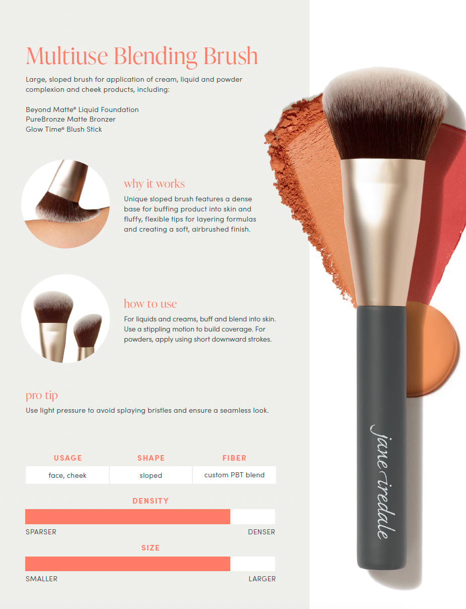 Buy Jane Iredale Multiuse Blending Brush at London Plastic Surgery & Advanced Aesthetics in London, Ontario