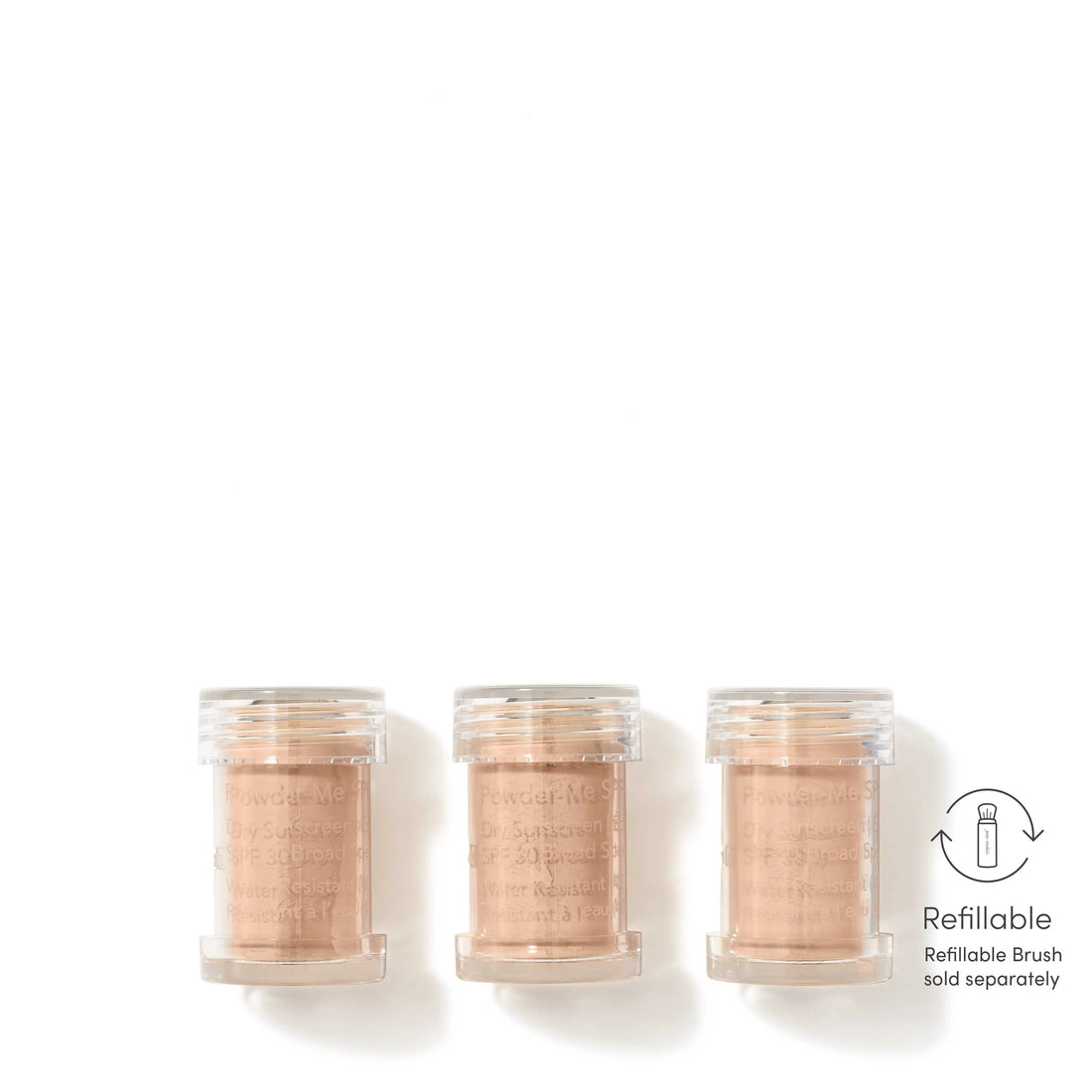 Jane Iredale Powder-Me SPF 30 Dry Sunscreen Refill (3 Pack) - Nude