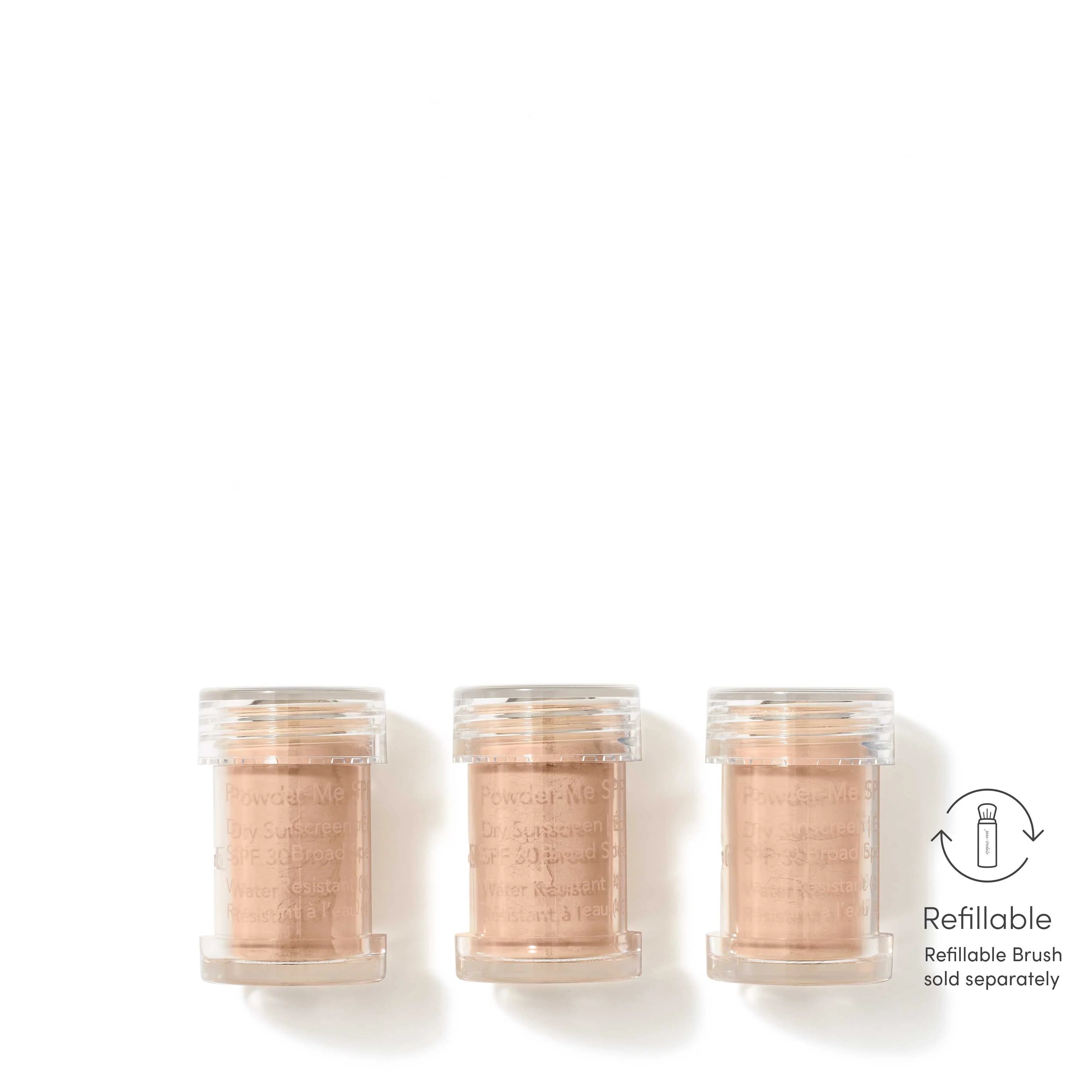 Jane Iredale Powder-Me SPF 30 Dry Sunscreen Refill (3 Pack) - Nude